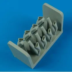 Quickboost 72360 1/72 Halifax B Mk I/Ii Exhaust Type C For Revell Accessories