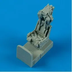 Quickboost 72406 1/72 F-8 Crusader Ejection Seat With Safety Belts Accessories