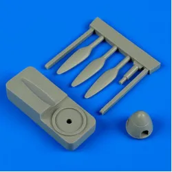 Quickboost 72422 1/72 Ju 87b/R Stuka Propeller W/Tool For Fujimi