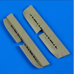 Quickboost 72433 1/72 Bf 110 Undercarriage Covers For Eduard