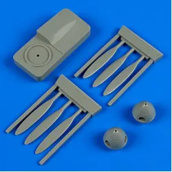 Quickboost 72434 1/72 Junkers Ju 88a Propeller W/Tool For Hasegawa Or Revell