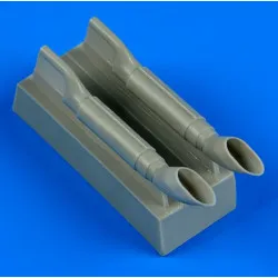 Quickboost 72462 1/72 Douglas C-47 Skytrain Exhaust For Airfix Accessories Kit
