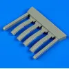 Quickboost 72473 1/72 Bristol Blenheim Mk I Exhaust For Airfix Accessories Kit