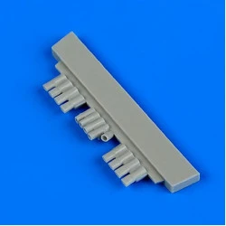 Quickboost 72507 1/72 Fw 190a Exhaust For Eduard Accessories For Aircraft