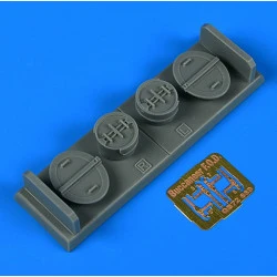 Quickboost 72669 1/72 Buccaneer Fod Covers For Airfix Accessories Kit