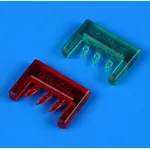 Quickboost 72697 1/72 Bf 109f/G/K Colored Position Lights For Eduard