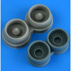 Quickboost 72709 1/72 A-10a/C Thunderbolt Ii Correct Fan Blades Accessories Kit