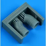 Quickboost 72714 1/72 Westland Wessex Hc 2 Exhaust For Airfix