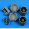 Quickboost 72726 1/72 Pby-3/4 Catalina Correct Cowlings Opened Flaps For Academy/Hobby 2000