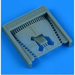 Quickboost 72748 1/72 Wessex Hc 2 Top Engine Cooling Grille For Airfix