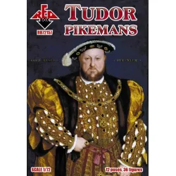 Red Box 72157 1/72 Tudor Pikemans Mid 16th Century Figures Model Kit