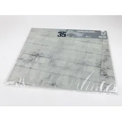 Red Fox Db-35002 1/35 3d Diorama Base Concrete Base Square Type 5 380x320mm