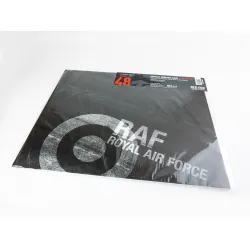Red Fox Db-48036 1/48 Asphalt Diorama Base United Kingdom 380x320mm 3d Diorama Base