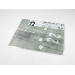 Red Fox Db-72006 1/72 3d Diorama Base Modern Ussr Airfield Type 2 300x230mm