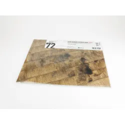 Red Fox Db-72021 1/72 Wwii German Wooden Base Type 1 300x230mm 3d Diorama Base