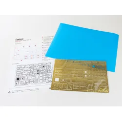 Red Fox Rfspm-24001 1/24 Messerschmitt Bf 109g Gustav Standard Stencil Set