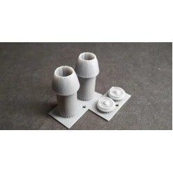 Rise144 Models Rm027 1/144 Ge Nozzle Closed For F-14 Revell Kit Accessories Kit