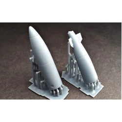 Rise144 Models Rm033 1/144 Centerline Fuel Tank Mirage F1 Accessories Kit Resin