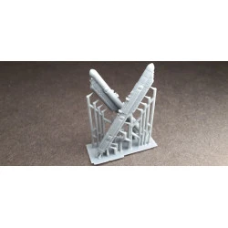 Rise144 Models Rm037 1/144 An/Alq 184 Long Version 2x Accessories Kit