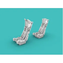 Rise144 Models Rm076 1/144 Mirage F1b/ Mirage 2000 B/D/N Ejection Seats 2pcs