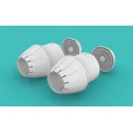 Rise144 Models Rm078 1/144 B-1b Lancer Exhaust Early Close Option Academy