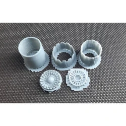 Rise144 Models Rm72009 1/72 F-16 Ge Exhaust Open For Tamiya Kit Accessories Kit