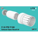 Rise144 Models Rm72024 1/72 F16 Pw F100 Exhaust For Revell Kit