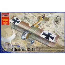 Roden 006 1/72 Albatros D 2 German Biplane Airplane 1916 Wwi Plastic Model