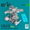 Reskit Rsu35-0091 1/35 Sh-60b Sh-60f Hh-60h Folded Main Rotor For Kitty Hawk / Zimimodel 3d Printed