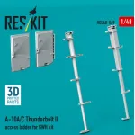 Reskit Rsu48-0569 1/48 A-10a/C Thunderbolt Ii Access Ladder For Gwh Kit 3d Printed