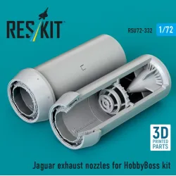 Reskit Rsu72-0332 1/72 Jaguar Exhaust Nozzles For Hobbyboss Kit 3d Printed