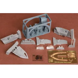 Sbs 48107 1/48 B-58 Hustler Pilot Cockpit Upgrade Set With Stanley Capsule