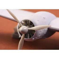 Sbs 72023 1/72 Bristol Blenheim Propeller Set Finnish Version With Vl Spinner