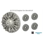 Sbs 72089 1/72 B-17f/G Engine Set For Revell Kit