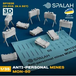 Spalah 11235 1/35 Anti Personnel Mines Mon 50 10 Pcs Set Of Scale Models