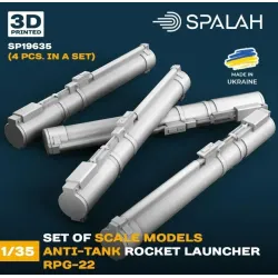 Spalah 19635 1/35 Set Of Scale Models Rpg-22 4 Pcs