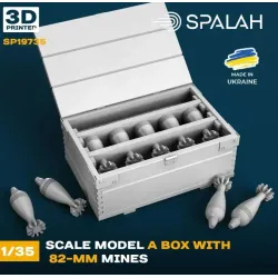 Spalah 19735 1/35 Set Of Scale Models A Box With 82-mm Mines