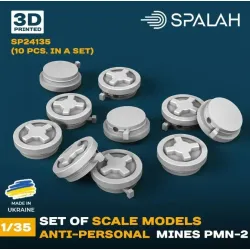 Spalah 24135 1/35 Set Of Scale Models Anti-personal Mines Pmn-2 10 Pcs
