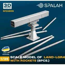 Spalah 24835 1/35 Scale Model Land-lgr4 With Rockets