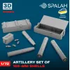 Spalah 28872 1/72 Set Of Scale Models Artillery Set Shell 105 Mm