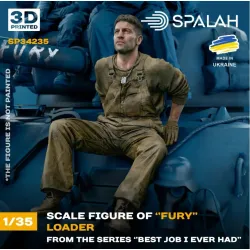 Spalah Sp34235 1/35 Figure Loader Of Fury From The Series Best Job I Ever Had