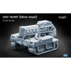 Scalex Vg-72008 1/72 Ugv Termit With Mine-laying Module Resin Model