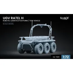 Scalex Vg-72011 1/72 Ugv Ratel H Robotic Logistics Platform/Tow Vehicle For Scale X