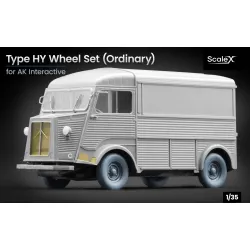 Scalex Wm-35032 1/35 Type Hy Ordinary Wheel Set Ak Interactive