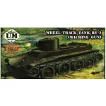 Umt 338 1/72 Bt-2 Soviet Wheel-track Tank W/ Machine Gun Wwii Model Kit