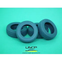 Uscp-10-1 1/24 Falken 3d Tires Rubber Model