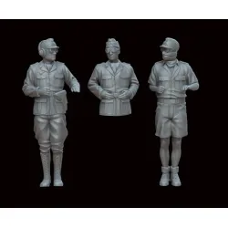 White Stork Miniatures F72065 1/72 Dak Tankers Ww2 Resin Unassembled Unpainted