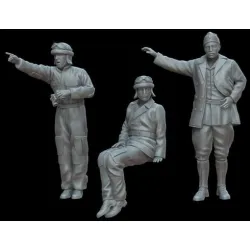 White Stork Miniatures F72083 1/72 Italian Tankers Resin Unassembled Unpainted