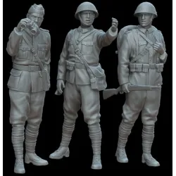 White Stork Miniatures F72087 1/72 Slovak Infantry 1939-1942 Ww2 Resin Unassembled Unpainted