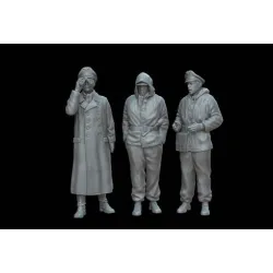 White Stork Miniatures F72098 1/72 German Soldiers Kharkov 1943 Ww2 Resin Unassembled Unpainted